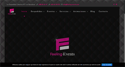 Desktop Screenshot of feeling-events.com